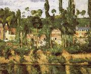 Paul Cezanne Chateau de Medan painting